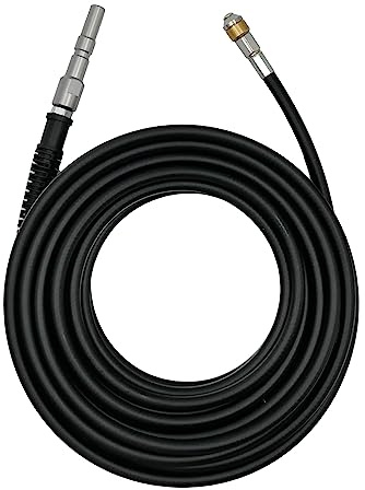 30 Meter Rohrreinigungsschlauch Set für Hochdruckreiniger mit D12 DN12 Stecksystem kompatibel mit KEW Nilfisk Kränzle bully k1152 k2000 serie uvm…