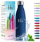 HoneyHolly Trinkflasche Edelstahl - 750ml - Thermosflasche, BPA-Frei, Trinkflasche Sport - Auslaufsicher Wasserflasche,Trinkflasche Kohlensäure Geeignet, Thermoskanne für Fitness, Gym, Fahrrad