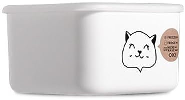 Frischhaltedosen Haushaltslebensmittel-Frischhaltebox, versiegelt mit Deckel, rechteckige Kühlschrankaufbewahrung, Frischhalte-Aufbewahrungsbox Organizer Kühlschrank ( Color : White , Size : 750ml )