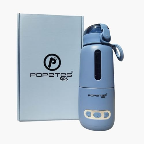 Popetes Kids - Calienta Biberones FREEDOM. Portátil e Inalámbrico, Rápido, Calentador de leche materna, Ajuste de Temperatura, Carga USB, Ideal para Viajes y Uso Diario