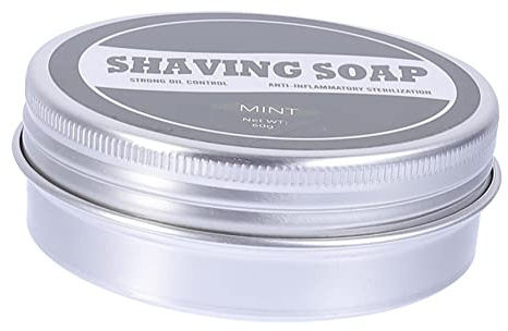 MERRYHAPY Sapone Da Barba Per Viso Uomo 60g Effetto Idratante e Nutriente Per Rasatura Quotidiana e Pulizia Profonda Del Viso