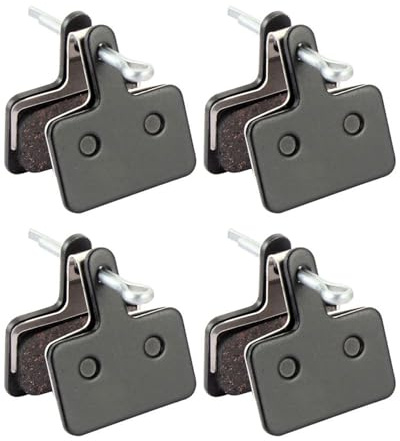 TPZORJX 4pcs bicicletta pastiglie dei freni ad alta durata pastiglie dei freni bicicletta per resina semi-metallo pastiglie dei freni bicicletta pastiglie dei freni bicicletta