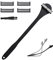 Pumwoy Afeitadora de Espalda 46cm, Recortadora de Espalda y Cómoda Limpieza de Espalda con 2 Cuchilla de Repuesto, Afeitadora Corporal Flexible Seco o Húmedo, Back Shaver Depilación