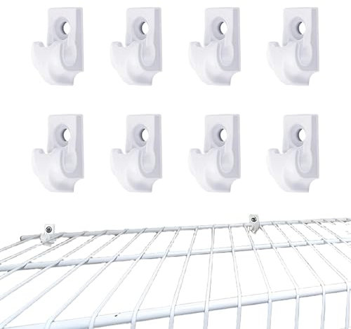 zwxqe String Light Hooks, Heavy Duty Waterproof Hooks, 10-Pack Outdoor Indoor Curtain Lights Holders, Weather-Resistant Clips for Backyard Holiday Decorations Night Events Home Wall