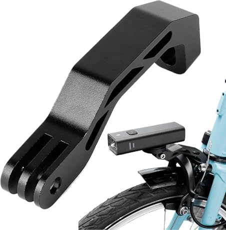 Befestigung für Vorne Fahrradlampe,Gabelhalter Klemme Stoßfest Faltbar,Befestigung für Fahrrad Frontlicht | Für Kinder Nachtfahrräder Erwachsene Männer