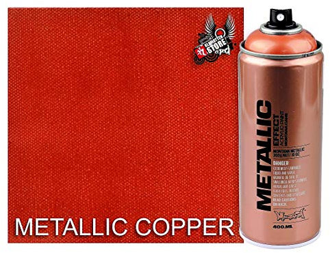 Montana Cans metallic copper 400ml metallisches Kupfer Effekt Spray 400ml