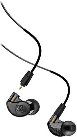 MEE audio - M6 PRO 2nd Generation Universal-Fit Noise-Isolating Musicians’ In-Ear Monitors with Detachable Cables - Smoke