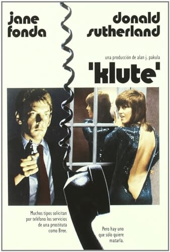 Klute 1971 Dvd Spanish Import Englisch Ton (kein Deutsche Sprache)