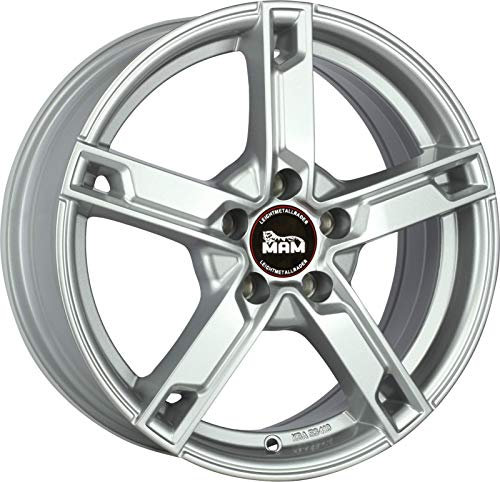 MAMW4 7JX17 4/108 ET20 65.1 SILVER PAINTED Alufelgen