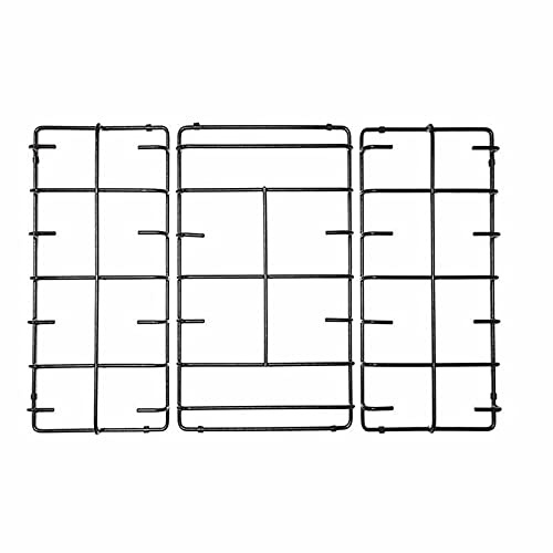 COMPATIBILI CON Griglie Franke per cucina piano cottura 5 fuochi a gas Smaltate in Raf. Smalto Grezzo Resistente ad Alte Temperature Complete di Gommini FHM 705-133.0053.742-133.0053.743 - P1573/