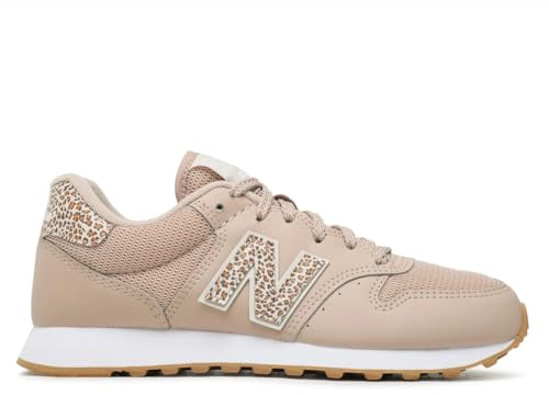New Balance Baskets 500 pour Femme, Marron, 40.5 EU