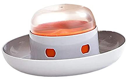 Baoblaze Push Button Dog Food Dispenser, Slow Feeding Dog Bowl, Dog Puzzle Feeder Interactive Dog Toys Dog Puzzle Toy for Medium Dogs, Small Dogs, Cats Training