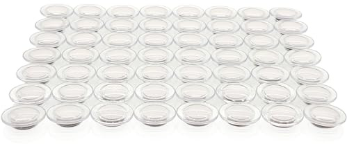 PYJLBX Magnete für Magnettafel, 56 Stück Magnet Kühlschrankmagnete Magnete Kühlschrank Magnete Stark, Rund Magneten Mini Magnete Klein Whiteboard Magnete für Magnetwand Pinnwand, Schule, Magnete Weiß