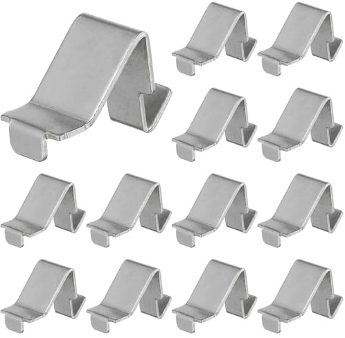 HEALEEP Cabinet Shelf Clips Metal Heavy Duty Support Brackets 12Pcs for File Cabinets Storage Cupboards Easy Installation Multi-Functional Shelf Supports