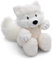 NICI Kuscheltier Polarfuchs Vanja 50cm weiß - Stofftier aus weichem Plüsch, niedliches Plüschtier zum Kuscheln und Spielen, für Kinder & Erwachsene, tolle Geschenkidee - 61293