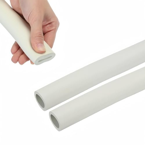 Schaumstoffschlauch Rohrisolierung Isolierschlauch Für Griffgriffstütze Rohrisolierung Isolierstärke,solierung Mit Schutzhaut,Flexibel Rohr Dämmung Schlauch Rohrdämmung(Weiß,22mm*5mm*1.95m)