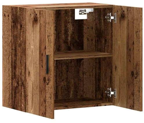 vidaXL Wandschrank Altholz-Optik 60x31x60 cm Holzwerkstoff