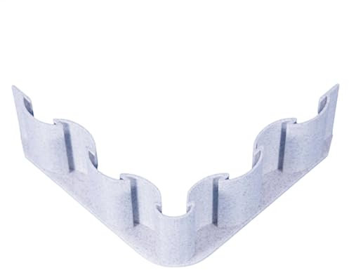 Buerfu Aquarium Substrat Trennwand Sand Isolation Board Substrat Barriere Wasserpflanze Fisch Tank Boden Separater Kies im Aquarium oder Terrarium
