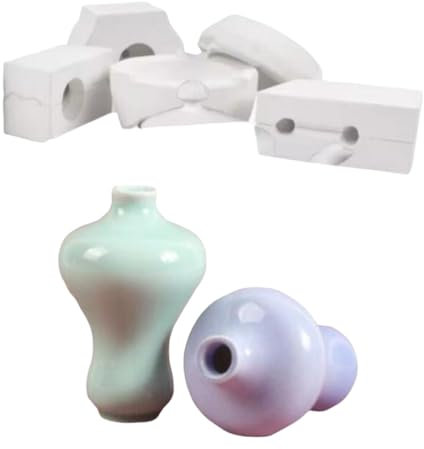 1 set di stampi in ceramica per vasai, stampi in ceramica, stampi per gesso, fai da te, decorazione per la casa, mini vaso (Stlye 5)