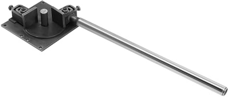 Macchina di piegatura per barre di ferro, piegatrice manuale a 180°, per acciaio rotondo da 1 a 14 mm, acciaio di rinforzo, ferro piatto, aste di rame