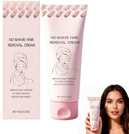 Bare Basics Hair Removal Cream, Enthaarungscremes Gesicht, Enthaarungscreme Intimbereich Frauen, Haarentfernungsschaum, Beruhigende Enthaarungscreme Für KöRper,Schmerzfrei und Langanhaltend (1)