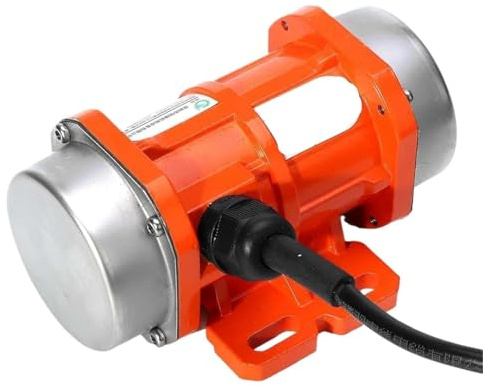Motore vibratore, Motore vibrante per vibratore per calcestruzzo 15W/30W 3000rpm Velocità regolabile in lega di alluminio monofase per vibrazione del tavolo,Forza di vibrazione regolabile(15W-Motor)