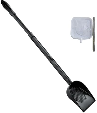 YROHGKPN Filtro de grava multiusos, pala de arena, acuarios, limpiador de arena, juego de herramientas para mascotas, juegos ergonómicos, herramientas para acuarios