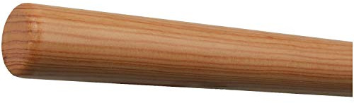 TIBU Lärche Holz Handlauf lackiert Ø 42 mm mit bearbeiteten Enden ohne Halter Länge: 1400 mm / 140 cm / 1,4 m Enden:Radius gefräst