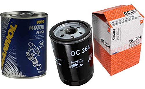 Original MAHLE/KNECHT Ölfilter OC 264 + SCT Motor Flush Motorspülung