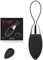 HUGBOX DIAMANTE Huevo Vibrador a Control Remoto Inalámbrico, Juguete Sexual con Mando, Juguete Erótico, Sex Toy Mujer, Satisfayer, 11 Programas. Silencioso, Suave, Potente, 100% Waterproof (Negro)