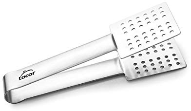 Lacor - 68079 - Teedruckklemme, Edelstahl 18/10, oxidbeständig, Quetschte Teebeutel, Ergonomischer Griff, Spülmaschine, 14cm