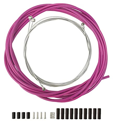 Dickly Kit Guaina Cavo Freno Bici Strumento di Riparazione Cambio Stradale, Viola