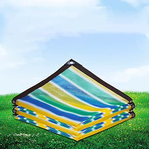 Biterse Rete Ombreggiante Barre di Colore Agricola Ombreggiante Rete Usato per Piante Telo Ombra da Giardino Serra All'aperto(Size:8 * 10m)