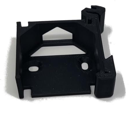 1x Shelly - Supporto adattatore Shelly Plus Gen2 Gen3 Gen4 1 1PM 2PM i4 universale per installazione su guida DIN 35mm omega contatore quadro elettrico