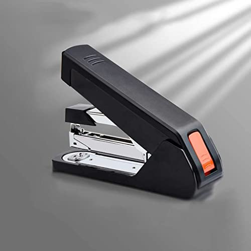 REJOON Hefter Büro Großer Hefter Studentenhefter Verdicken Bindemaschine Standardhefter for Dickes Buch (Color : Black)
