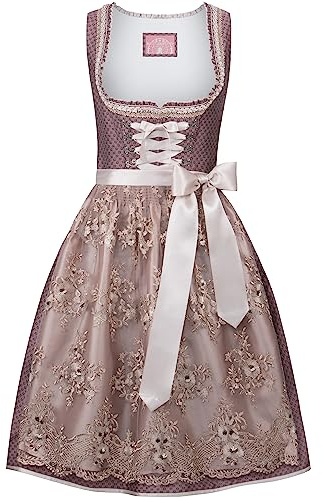 Stockerpoint Dirndl Antonia, rosenträ, 44