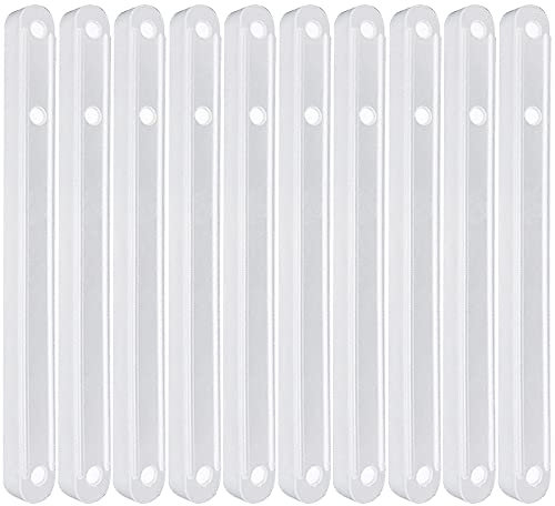 TWSOUL Guide per cassetti, 5 paia di guide in plastica, 180/235/298 mm, bianco, materiale ABS