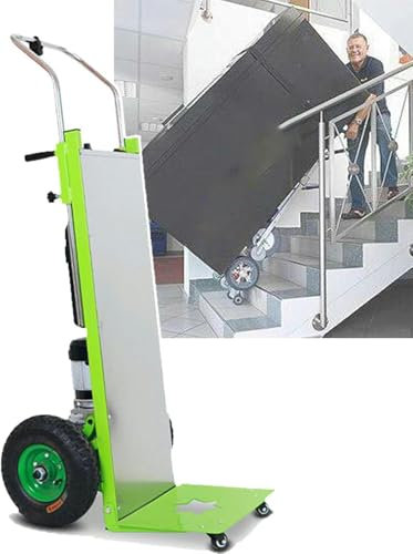 Carrello Saliscale Elettrico Carrello saliscale elettrico Carrello saliscale elettrico, carrello per oggetti pesanti, motore brushless, batteria rimovibile, carico 320 kg, su e giù per le sc~/