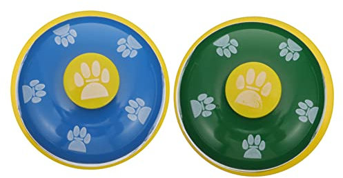 OFFSCH 2 Pezzi Campanello per Chiamata di Servizio Clienti Creativo Pressione delle Adatto per Reception di Uffici Hotel Fast Food Studi Medici