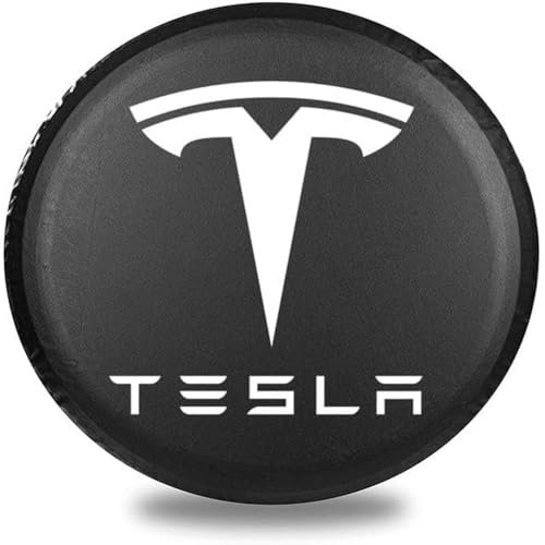 JABBNGD Auto Ersatzradabdeckungen, für Tesla Nuevo Modelo 3 Highland 2024 Waterproof Reserveradabdeckung Staubdicht Reifenschutzhülle Reserveradhülle,16inch