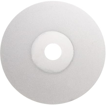 sourcing map Disco diamantato piatto da 10,2 x 5/8, grana 600, abrasivo, diamantato, per levigatura, levigatura, lucidatura, ceramica, vetro, pietre, pietre preziose