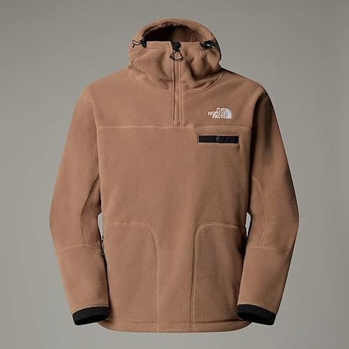 THE NORTH FACE NF0A8BJZ6IH U NSE FLEECE ANORAK JACKET Giacca Uomo Latte Taglia XL
