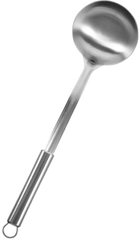 CONGARTENO Edelstahl Suppenkelle Schöpfkelle Mit Ergonomischem Griff Verschleißfest Rostfrei Vielseitig Einsetzbar Für Küche Restaurant Und Haushalt Große Bequeme Küchenschöpfkelle
