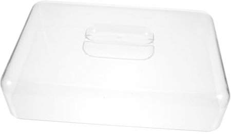 Gatuida Copertura Rettangolare per Alimenti in Acrilico Trasparente Espositore per Torte e Biscotti Adatto per Uso Domestico e Ristorante