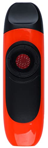 Electric Kazoo mit Pickup, 11 Cm Professional Kazoo mit 5 Kazoo -Membran, Tragbares Kazoo -Musikinstrument für Kinder Erwachsene Musikliebhaber Aufführung (ORANGE)