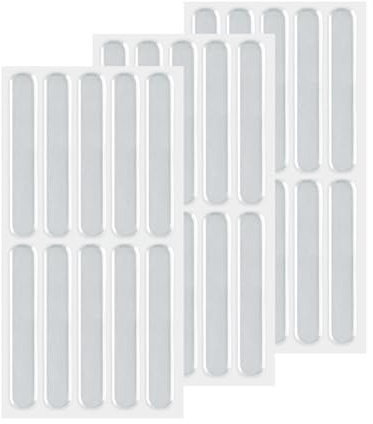 SYEYCW 30 Pièces Tampons de Protection en Silicone, Tapis Anti Bruit Transparent, Pare Chocs de Meubles, Tampons Elastiques Auto Adhésifs, pour Portes D'armoires, Tiroirs, Portes