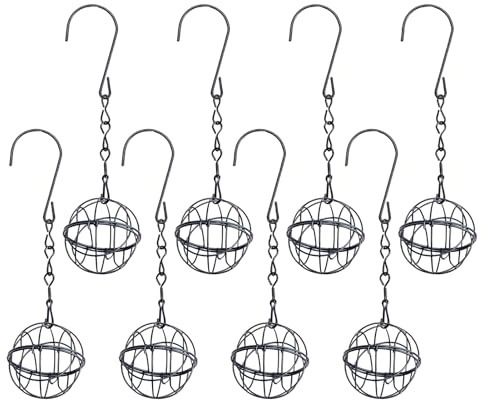 Comederos Para Aves Al Aire Libre – Decoración Colgante Robusto Distribuidor, Bloque de Grasa Bola, Salvajes, Jardín Balcón Terraza | Multiusos Outdoor Indoor Utility ergonomic