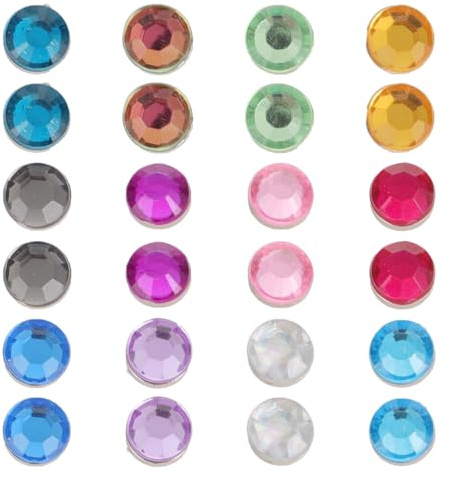 HEMOTON Stück Weinglas Marker Magnetische Glasmarkierer Party Weinglas Marker Acryl Glas Identifikations Weinglaser Getränke Markierungen Saugnapf für Bar Party Tischdekorationen