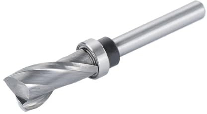 DOLUNTO Router-Bit CNC-Fräser, Kompressions-Bündigfräser, 6 mm/6,35 mm Schaft, Spiralfräser, Schaftfräser, Hartmetall-Fräswerkzeug (Größe : 6mm Shank)