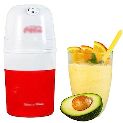 GLigeT Maquina de Helado Máquina de Helado pequeña casera Mini Fruta Helado Cono de Helado y máquina de Batidos for Uso doméstico Heladera